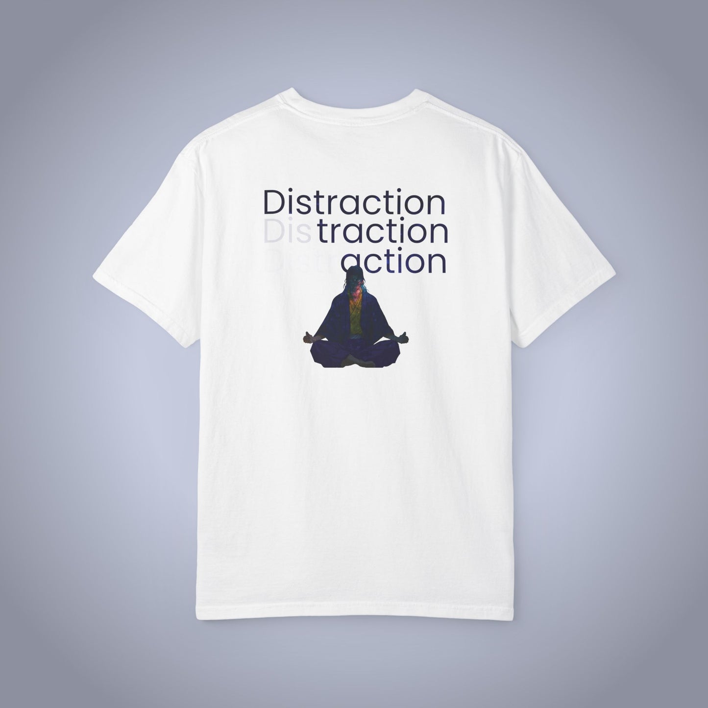 Meditation Tee - 'Distraction' Graphic T-Shirt