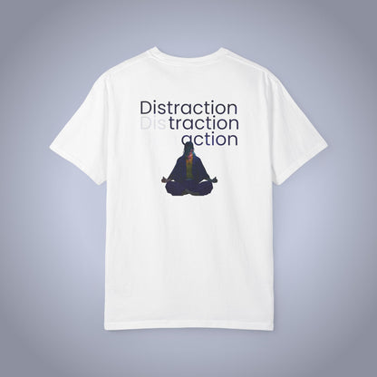 Meditation Tee - 'Distraction' Graphic T-Shirt
