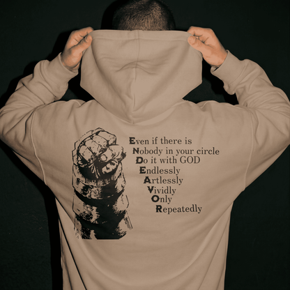 Endeavor 'Fist & Flame' Hero Hoodie | 'Endlessly, Artlessly, Vividly'