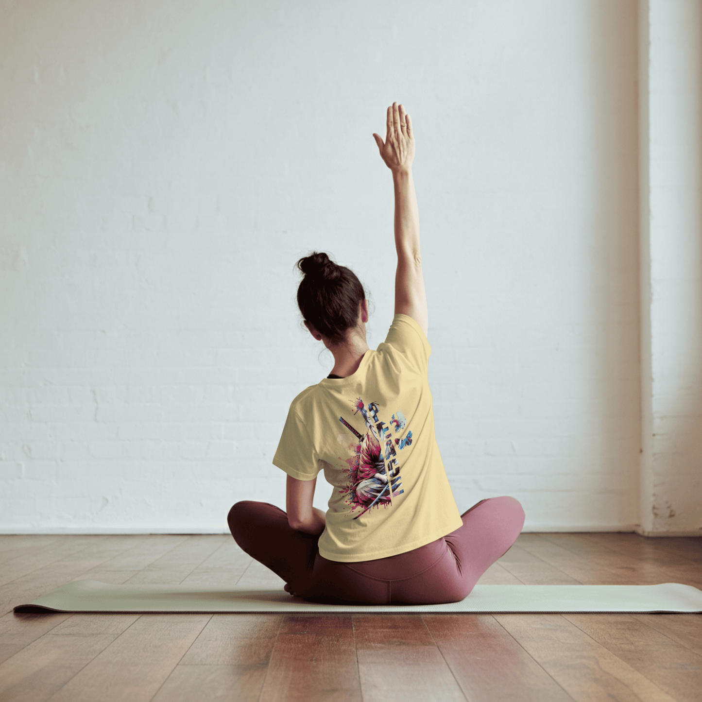Samourai Peace Graphic T-Shirt | Self-control over the flesh