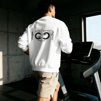 Reset Restart Refocus Infinity Loop -  Sweatshirt