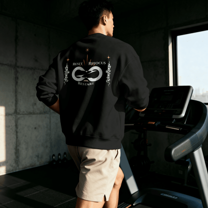 Reset Restart Refocus Infinity Loop -  Sweatshirt