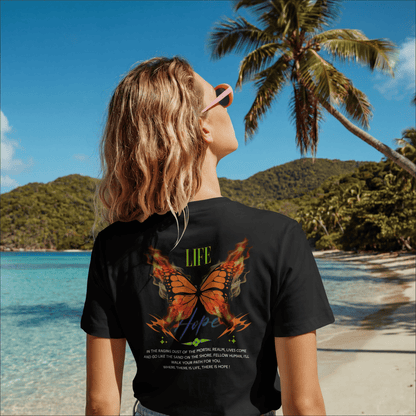 Butterfly of Hope - Inspirational Graphic Tee