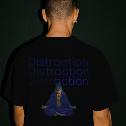 Meditation Tee - 'Distraction' Graphic T-Shirt