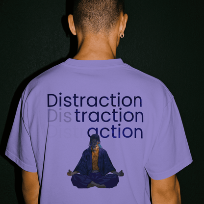 Meditation Tee - 'Distraction' Graphic T-Shirt