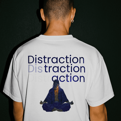 Meditation Tee - 'Distraction' Graphic T-Shirt