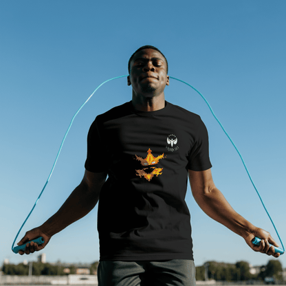 Fist & Flame hero ENDEAVOR Tee ("Endlessly, Artlessly, Vividly")