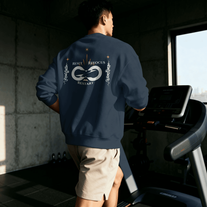 Reset Restart Refocus Infinity Loop -  Sweatshirt