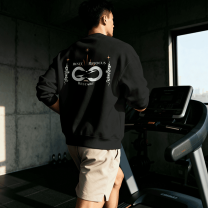 Reset Restart Refocus Infinity Loop -  Sweatshirt