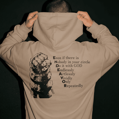 Endeavor 'Fist & Flame' Hero Hoodie | 'Endlessly, Artlessly, Vividly'