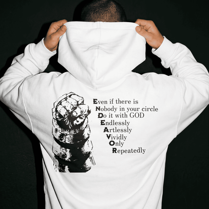 Endeavor 'Fist & Flame' Hero Hoodie | 'Endlessly, Artlessly, Vividly'