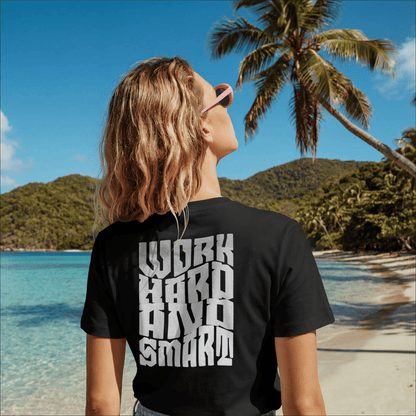 Work Hard And Smart T-shirt | Balenced Productivity