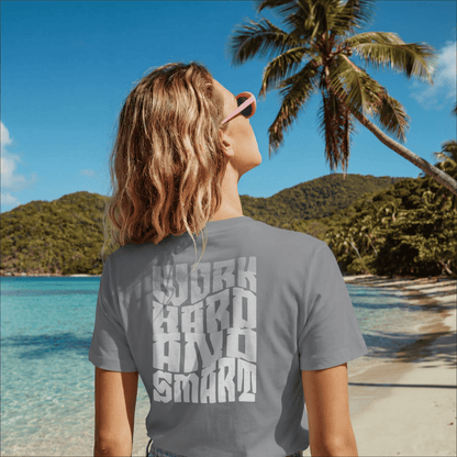 Work Hard And Smart T-shirt | Balenced Productivity