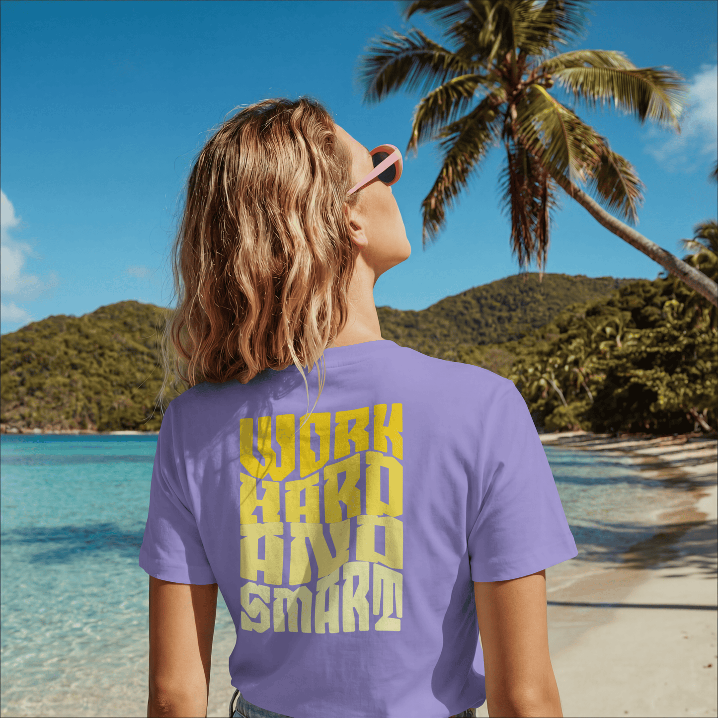 Work Hard And Smart T-shirt | Balenced Productivity