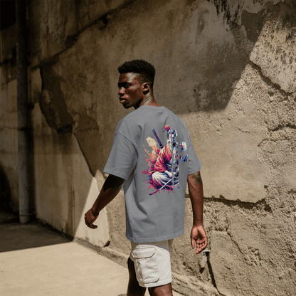 Samourai Peace Graphic Tee | Self-control over the flesh