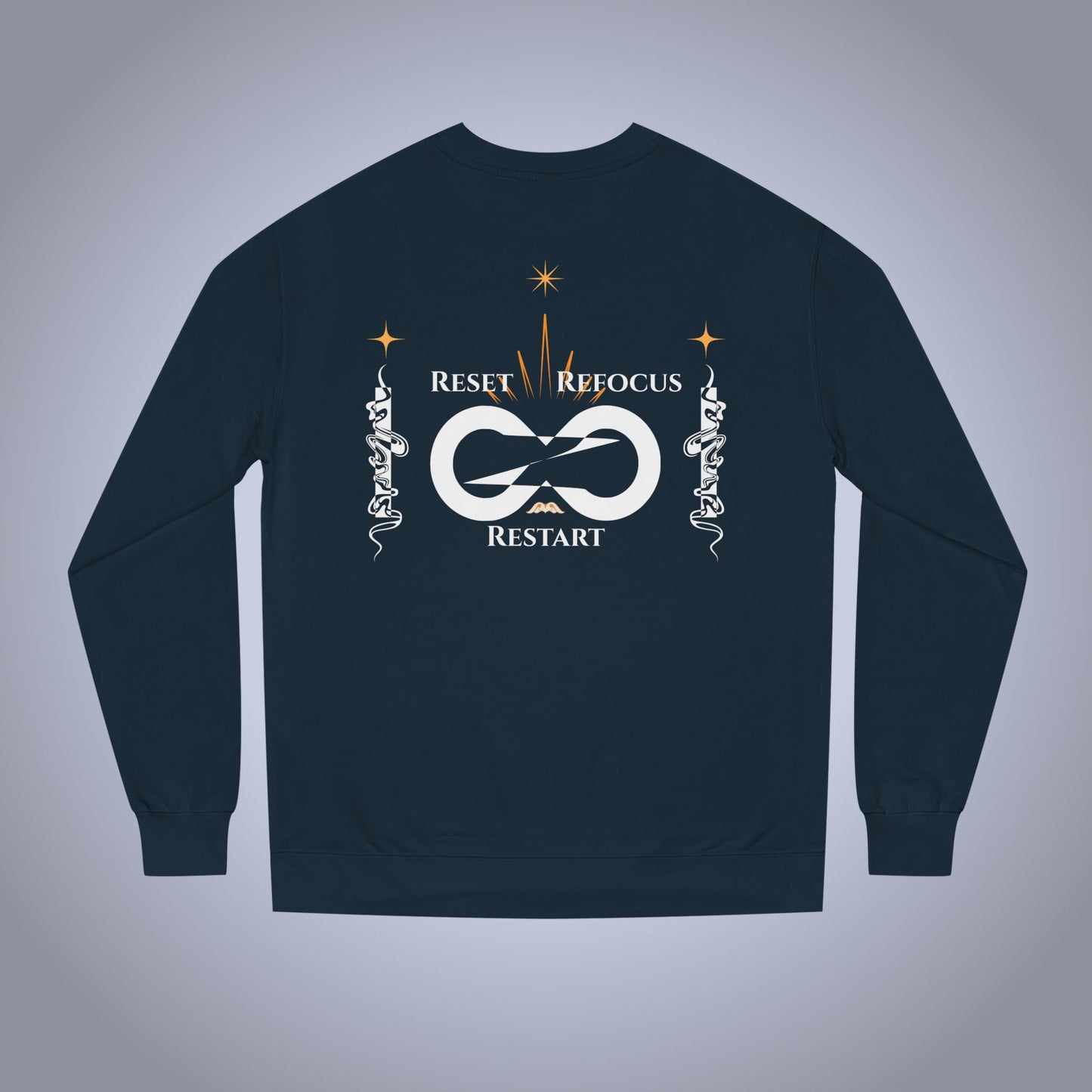 Reset Restart Refocus Infinity Loop -  Sweatshirt