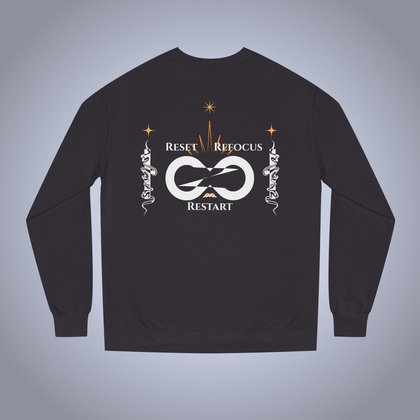 Reset Restart Refocus Infinity Loop -  Sweatshirt