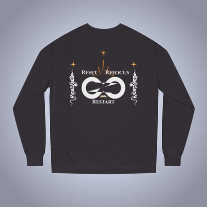 Reset Restart Refocus Infinity Loop -  Sweatshirt