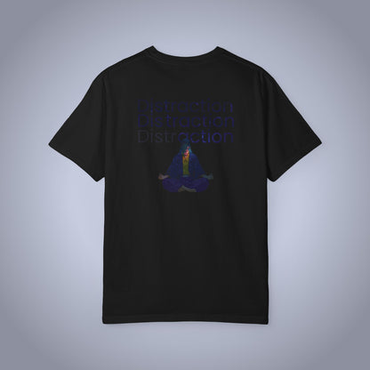 Meditation Tee - 'Distraction' Graphic T-Shirt