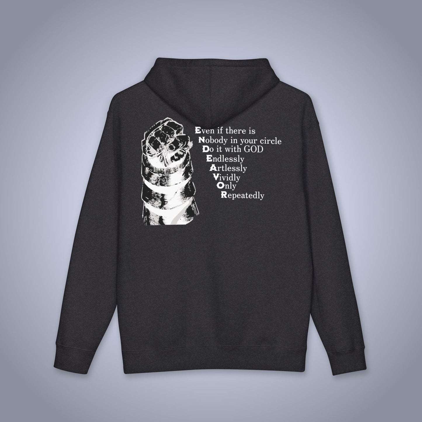 Endeavor 'Fist & Flame' Hero Hoodie | 'Endlessly, Artlessly, Vividly'