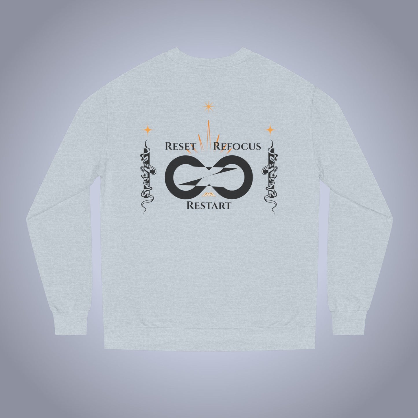 Reset Restart Refocus Infinity Loop -  Sweatshirt