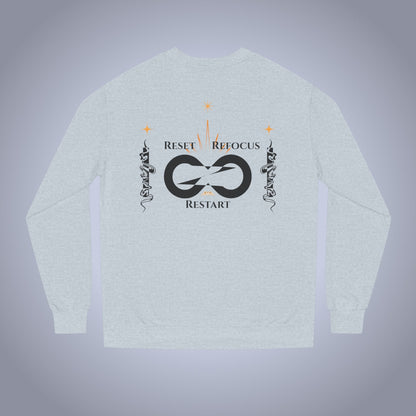 Reset Restart Refocus Infinity Loop -  Sweatshirt