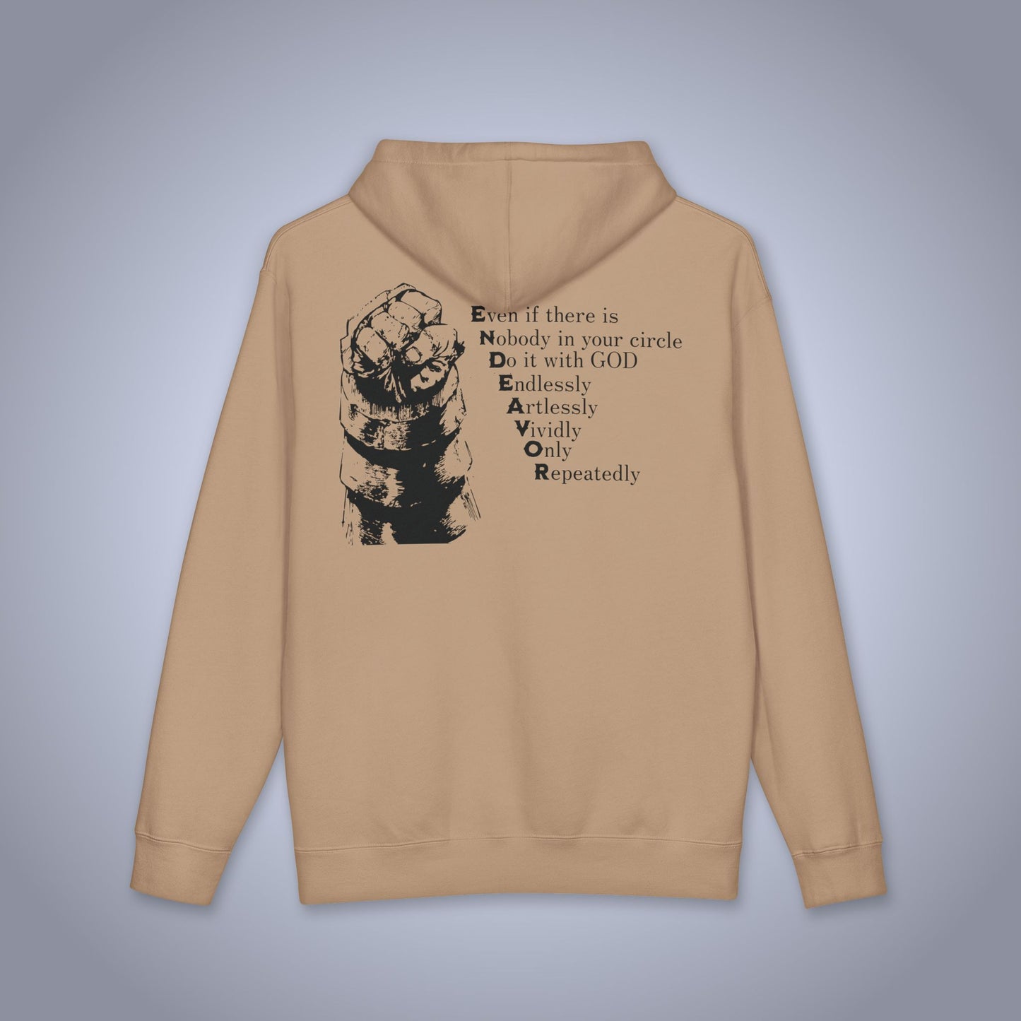 Endeavor 'Fist & Flame' Hero Hoodie | 'Endlessly, Artlessly, Vividly'