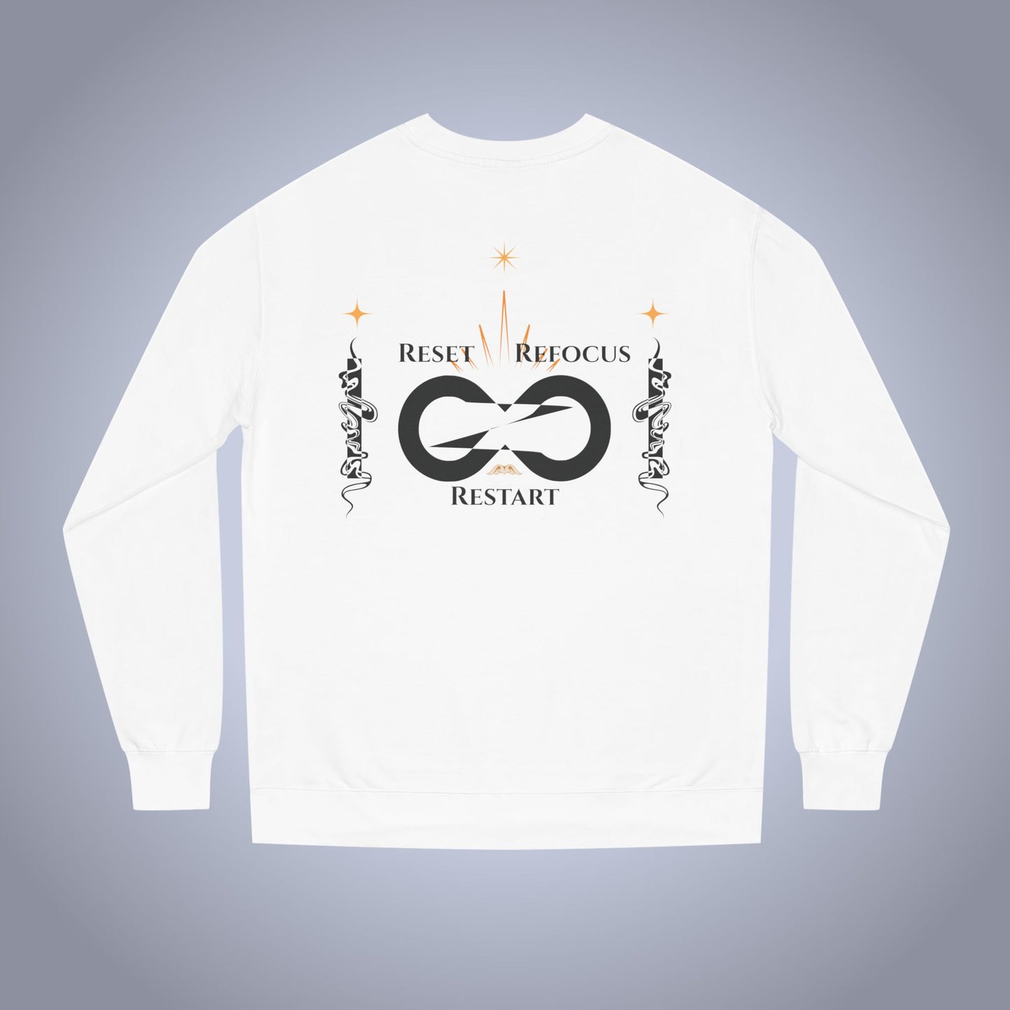 Reset Restart Refocus Infinity Loop -  Sweatshirt