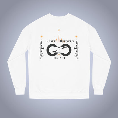 Reset Restart Refocus Infinity Loop -  Sweatshirt